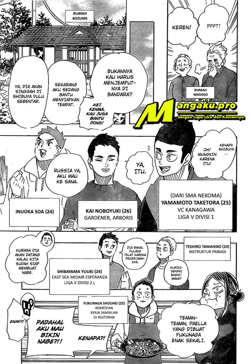 Haikyuu!! Chapter 402 Gambar 8