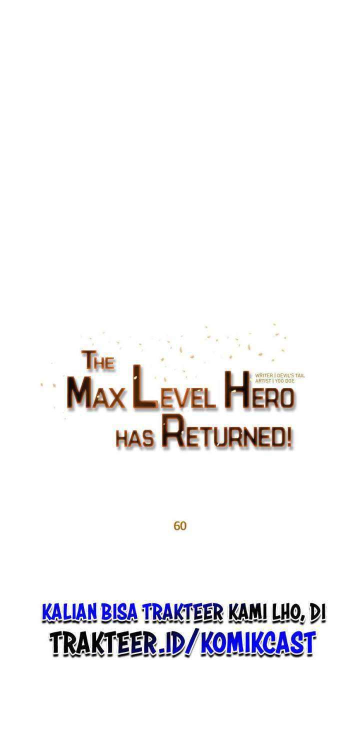 The MAX leveled hero will return! Chapter 60 Gambar 27