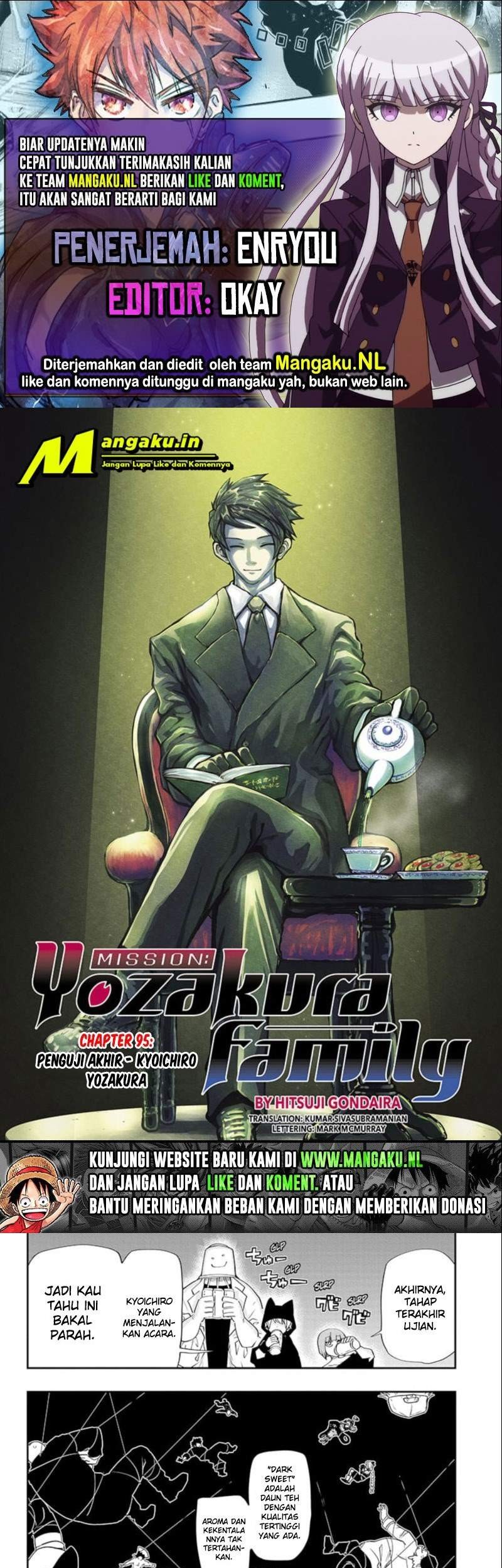 Komik Mission: Yozakura Family Chapter 95 gambar nomor 1