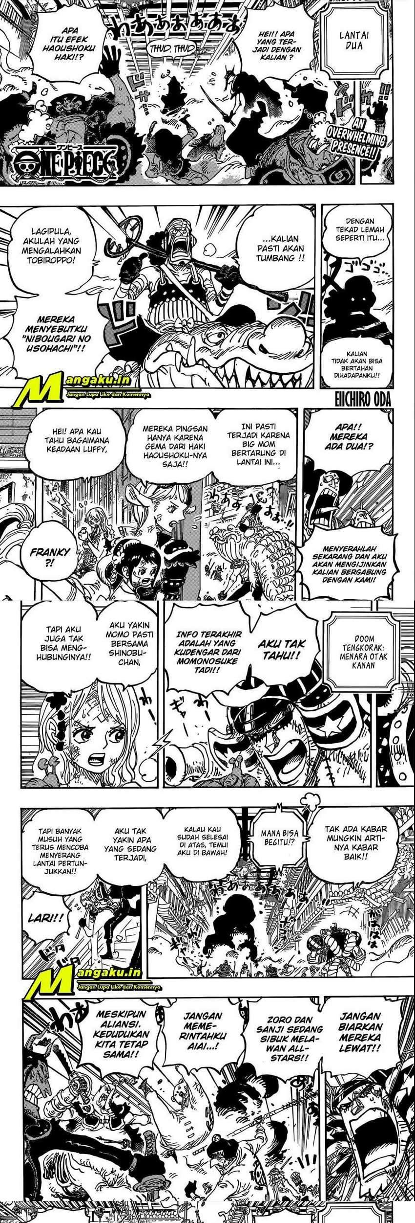 One Piece Chapter 1024 Gambar 3