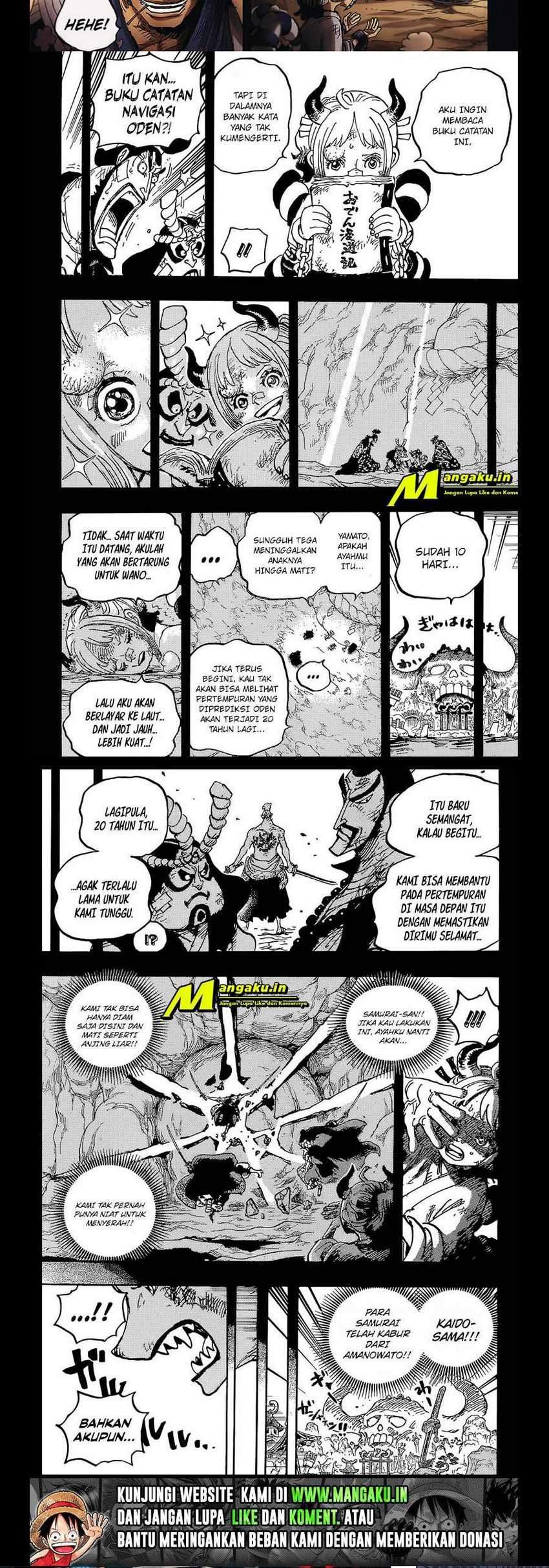One Piece Chapter 1024 Gambar 11