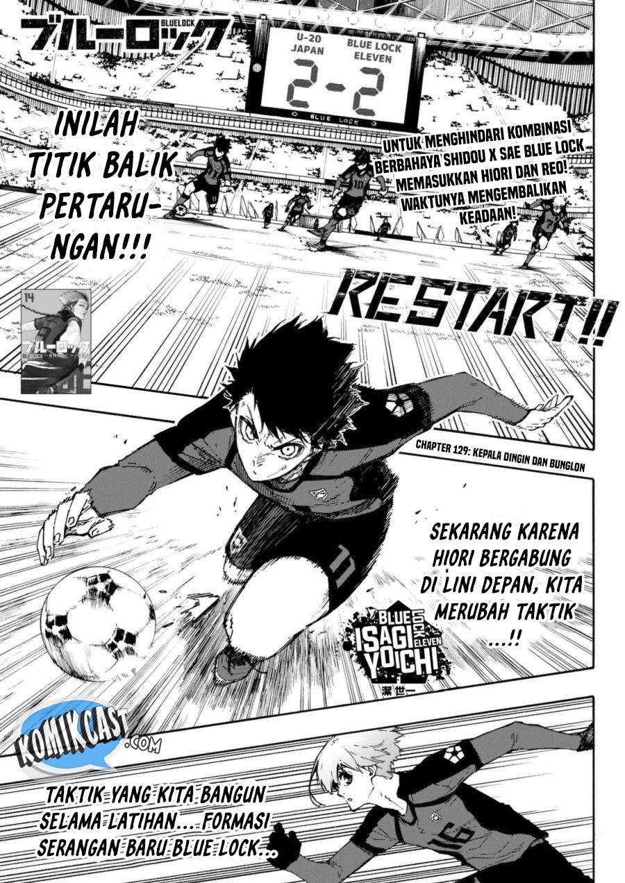 Komik Blue Lock Chapter 129 gambar nomor 1