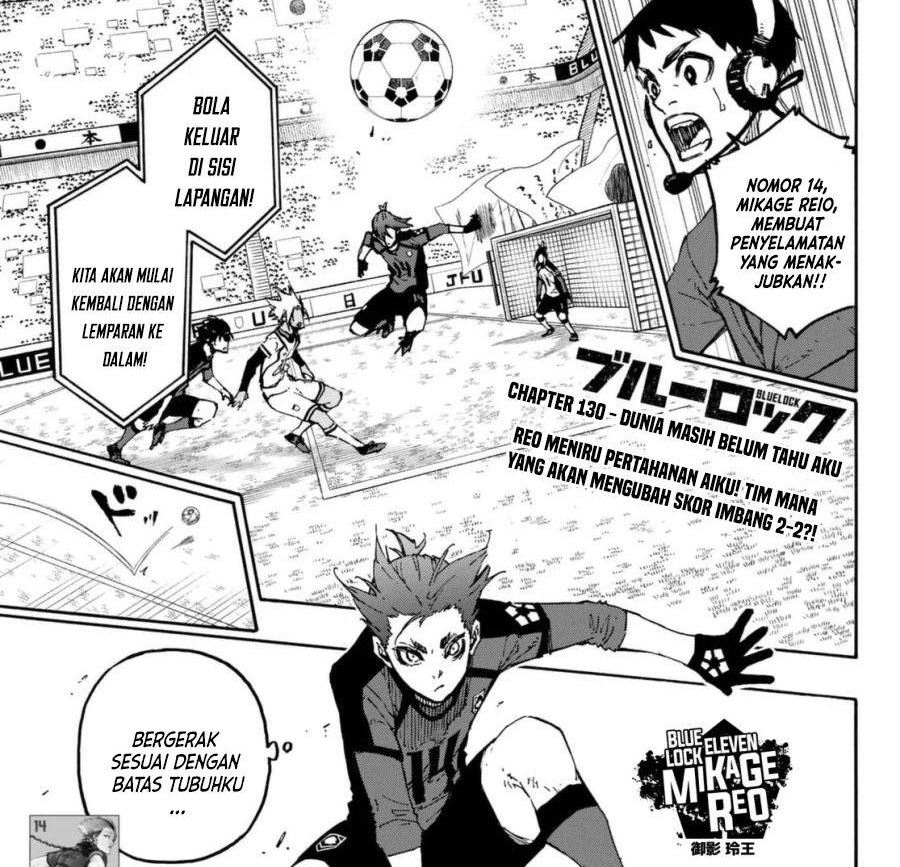 Komik Blue Lock Chapter 130 gambar nomor 1