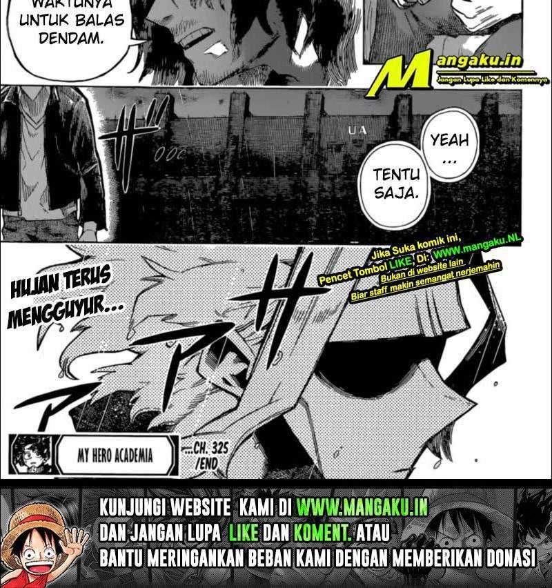 Boku no Hero Academia Chapter 325 Gambar 11