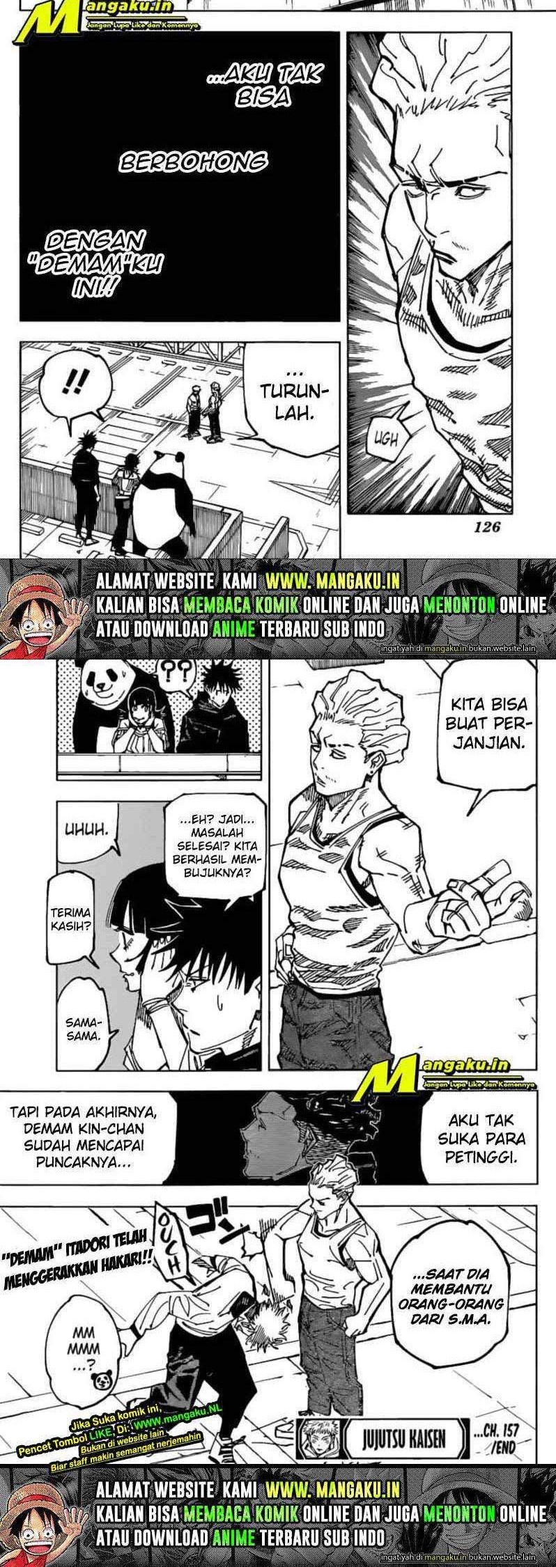 Jujutsu Kaisen Chapter 157 Gambar 10