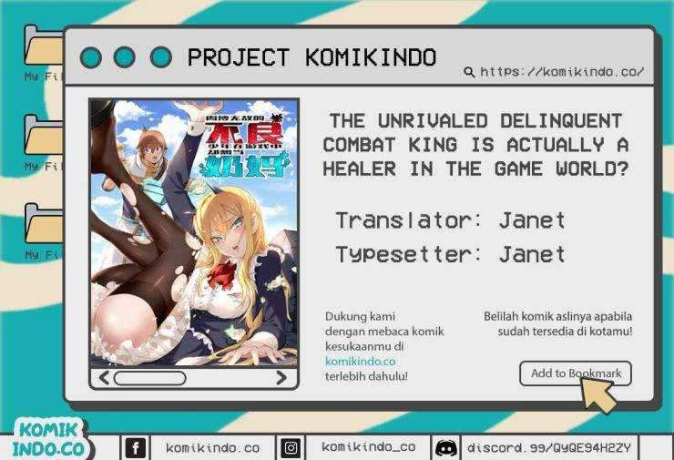 Komik The Unrivaled Delinquent Combat King Is Actually A Healer In The Game World? Chapter 01.1 gambar nomor 1