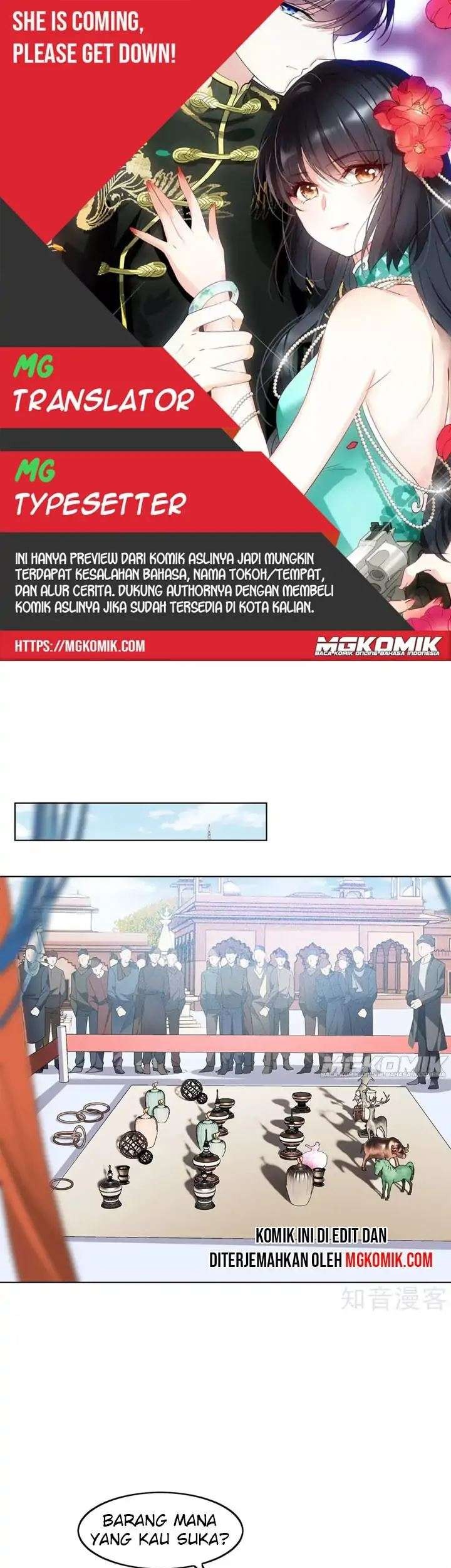 Komik She Is Coming, Please Get Down! Chapter 33.3 gambar nomor 1