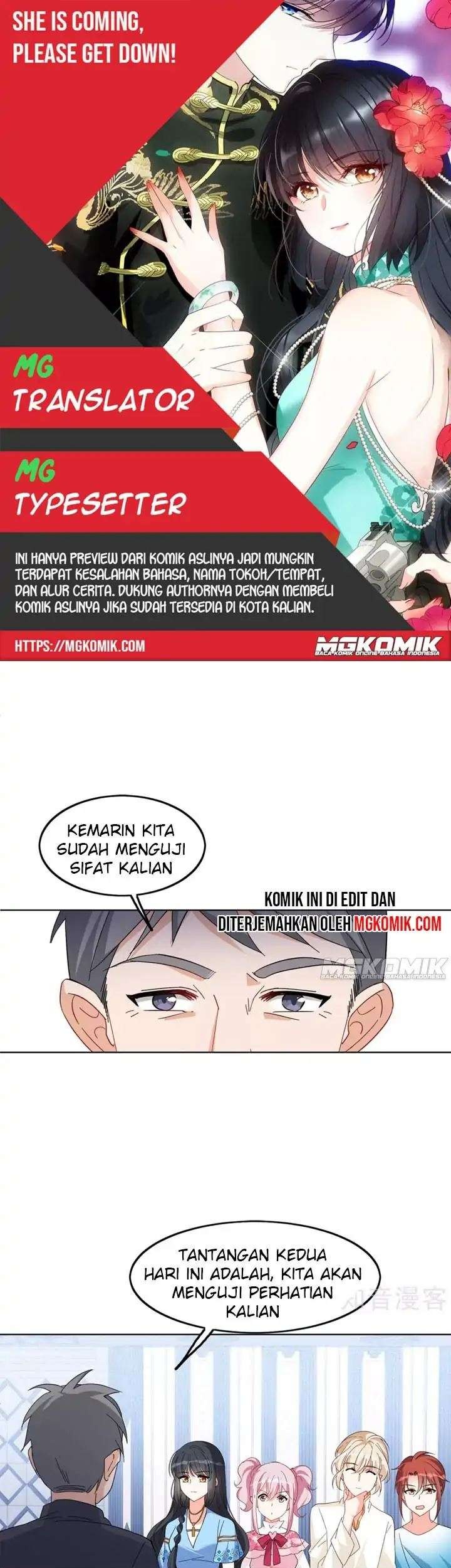 Komik She Is Coming, Please Get Down! Chapter 33.2 gambar nomor 1