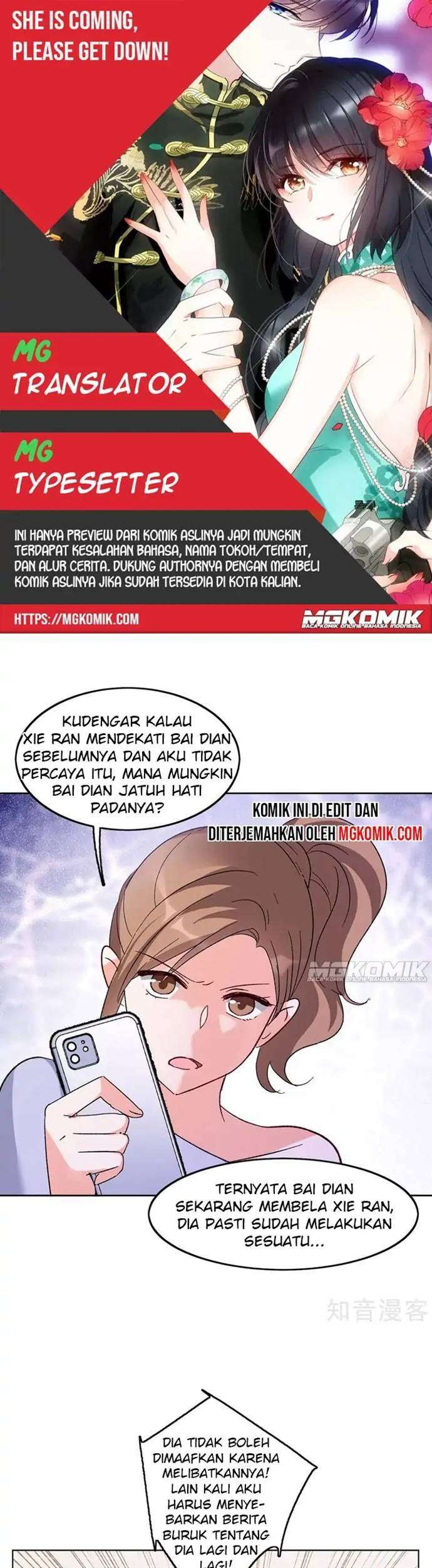 Komik She Is Coming, Please Get Down! Chapter 32.2 gambar nomor 1