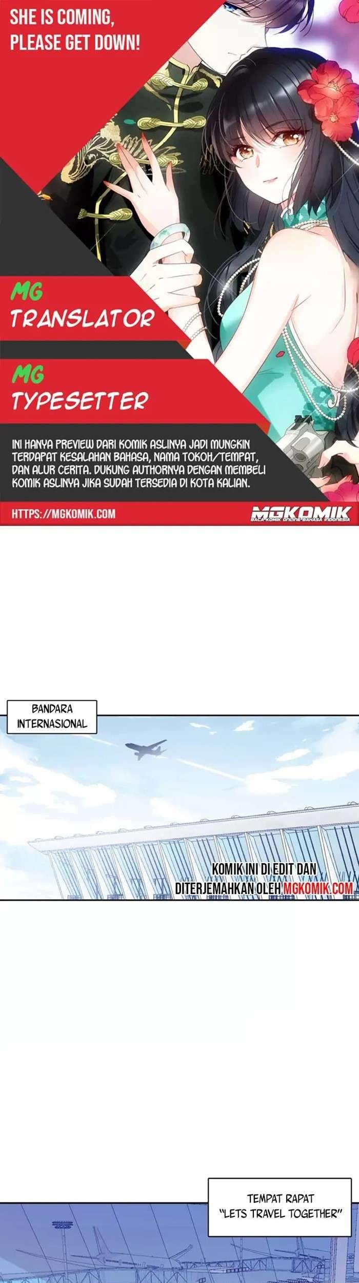 Komik She Is Coming, Please Get Down! Chapter 27.1 gambar nomor 1