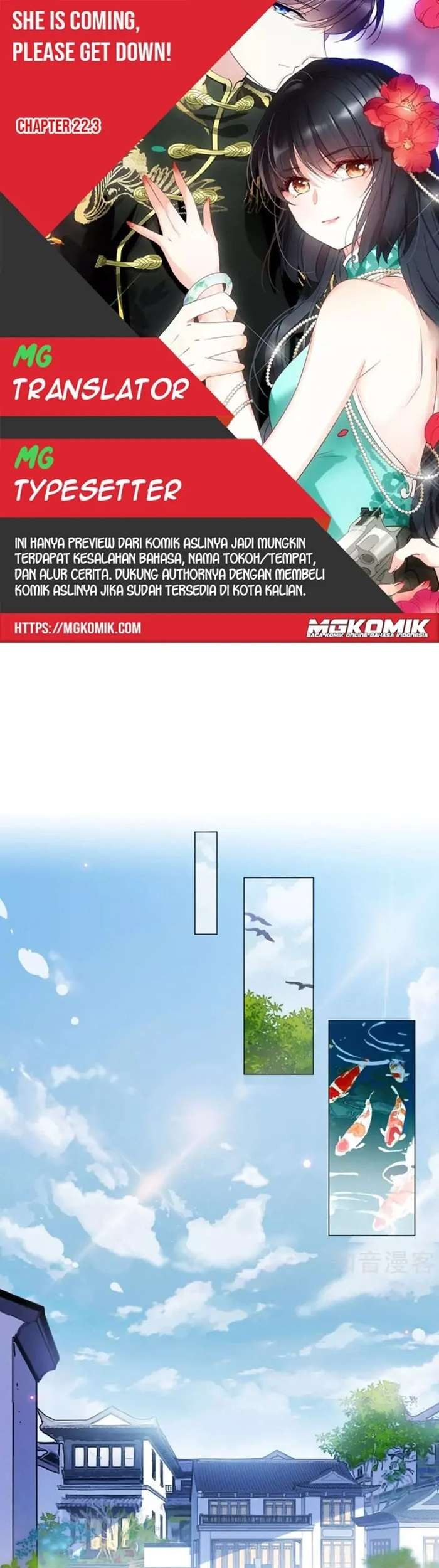 Komik She Is Coming, Please Get Down! Chapter 22.3 gambar nomor 1