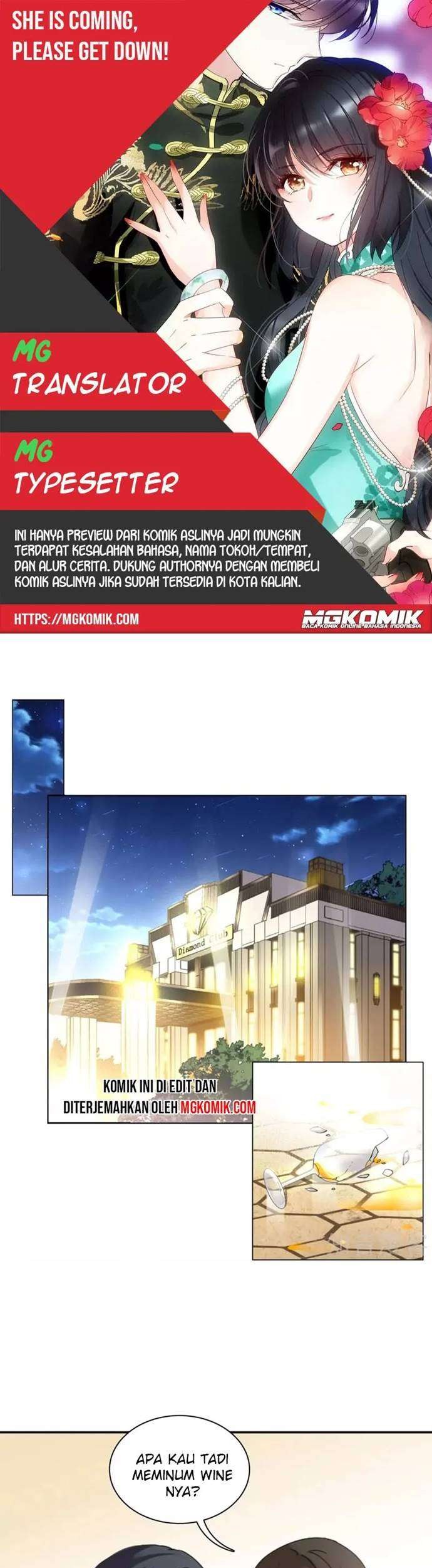 Komik She Is Coming, Please Get Down! Chapter 21.1 gambar nomor 1