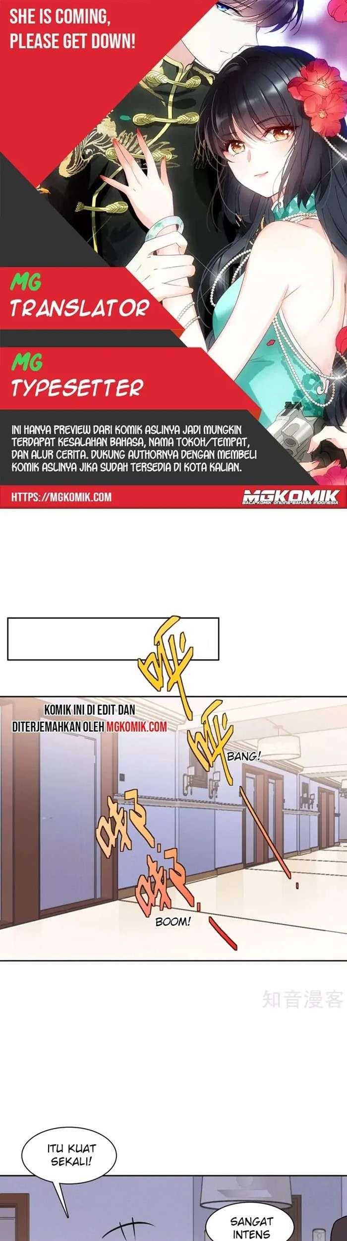 Komik She Is Coming, Please Get Down! Chapter 20.3 gambar nomor 1