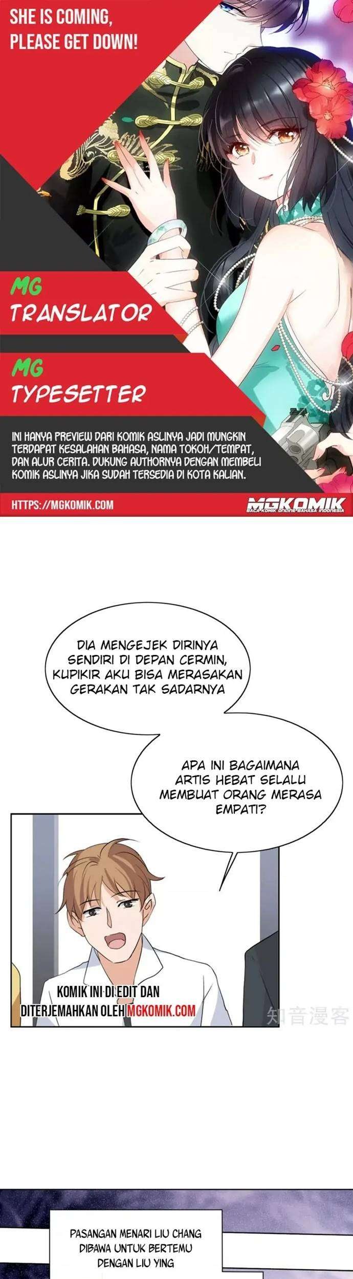 Komik She Is Coming, Please Get Down! Chapter 19.3 gambar nomor 1