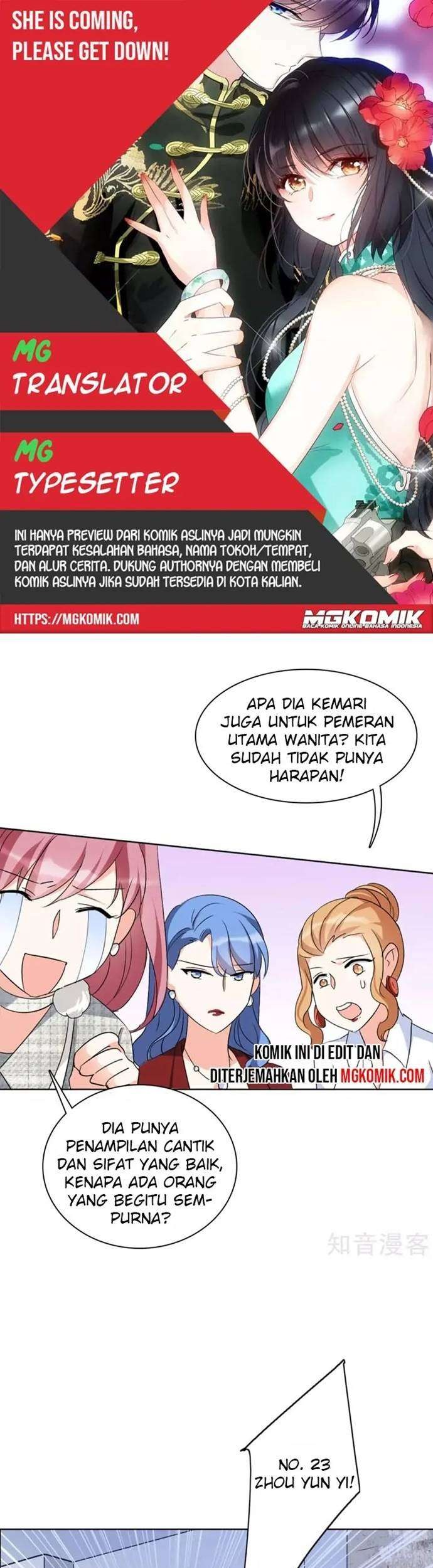 Komik She Is Coming, Please Get Down! Chapter 18.3 gambar nomor 1