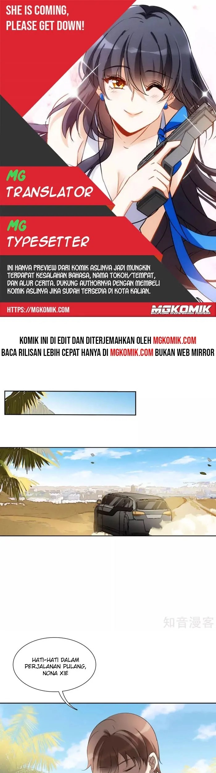 Komik She Is Coming, Please Get Down! Chapter 14.1 gambar nomor 1