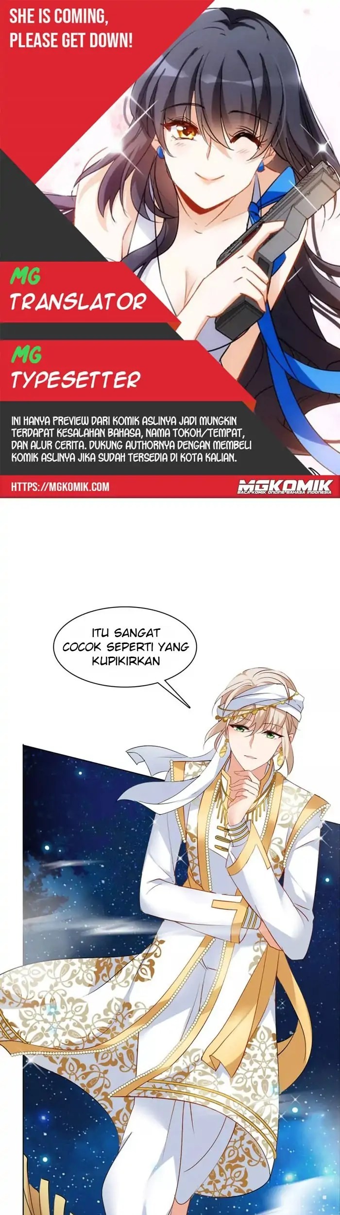 Komik She Is Coming, Please Get Down! Chapter 12.3 gambar nomor 1