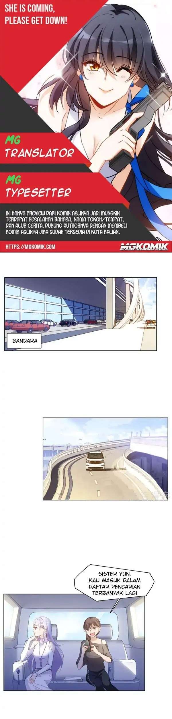 Komik She Is Coming, Please Get Down! Chapter 09 gambar nomor 1