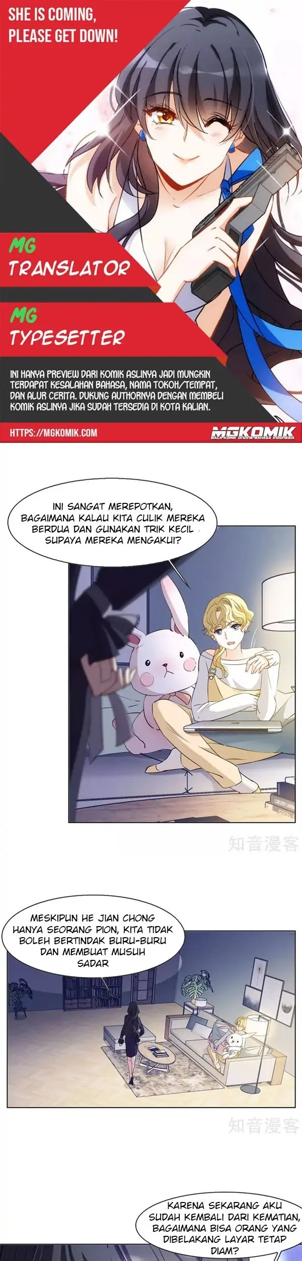 Komik She Is Coming, Please Get Down! Chapter 6.2 gambar nomor 1