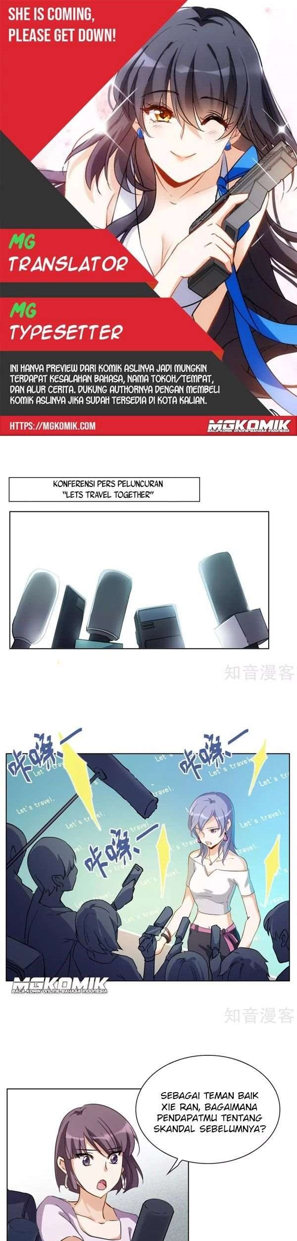 Komik She Is Coming, Please Get Down! Chapter 4.1 gambar nomor 1