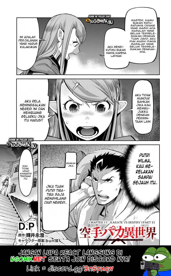 Manga Karate Baka Isekai Chapter 11.2 gambar nomor 2