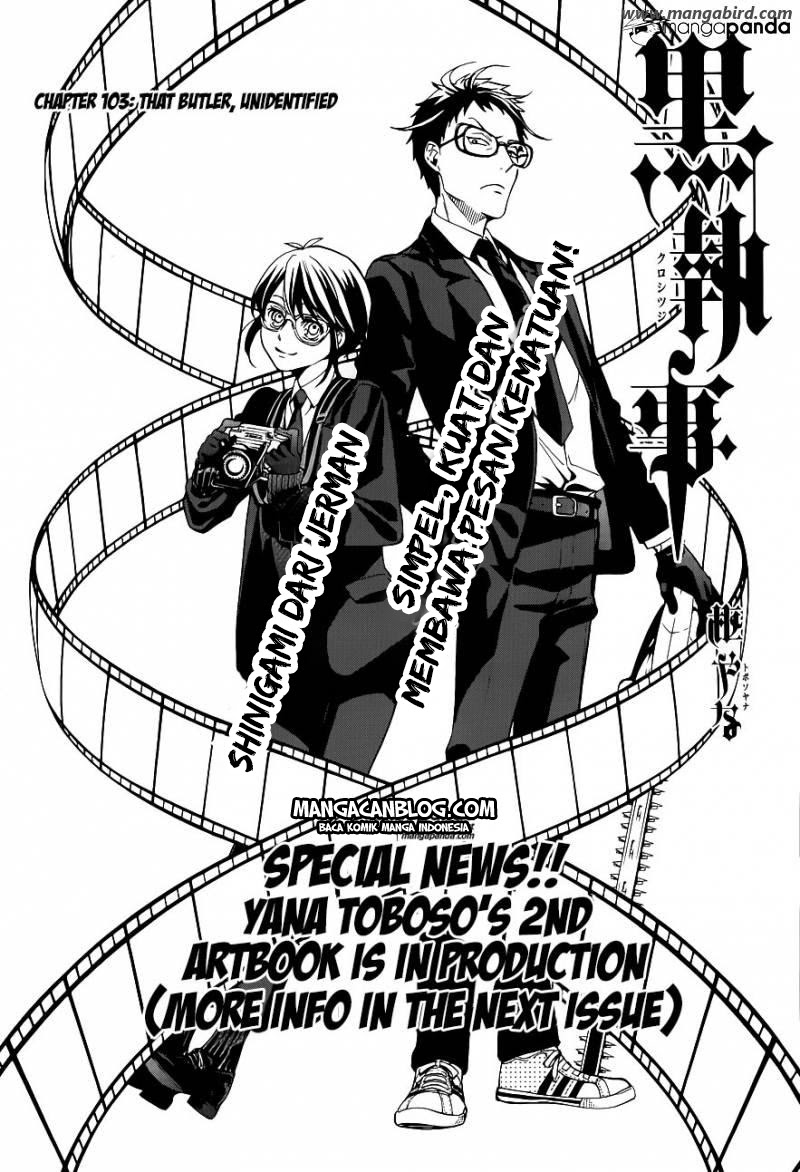 Komik Kuroshitsuji Chapter 103 gambar nomor 1