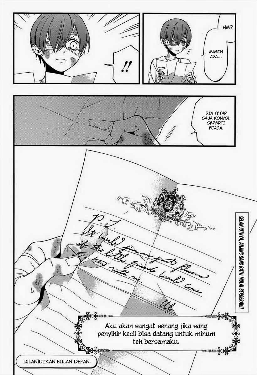 Kuroshitsuji Chapter 95 Gambar 34