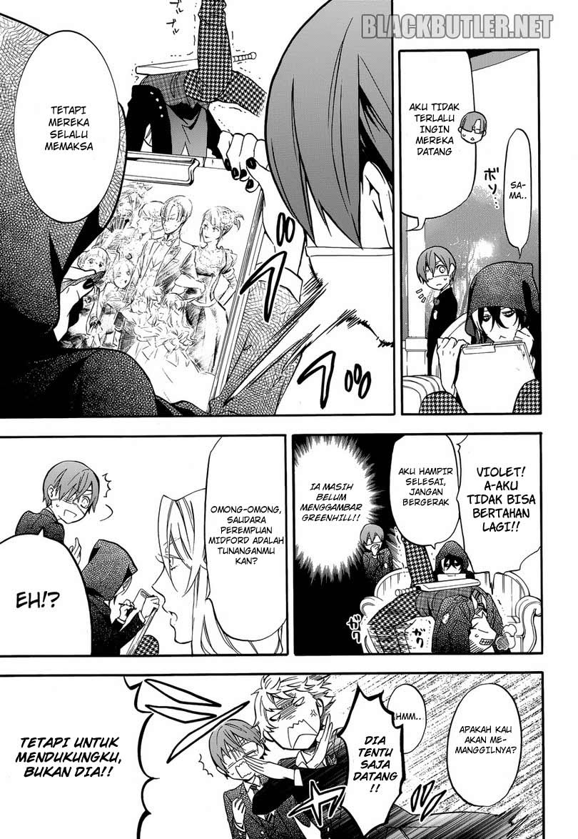 Kuroshitsuji Chapter 74 Gambar 21