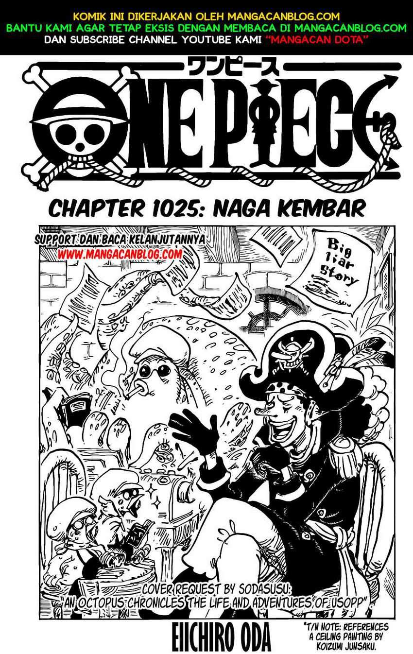 Komik One Piece Chapter 1025 gambar nomor 1