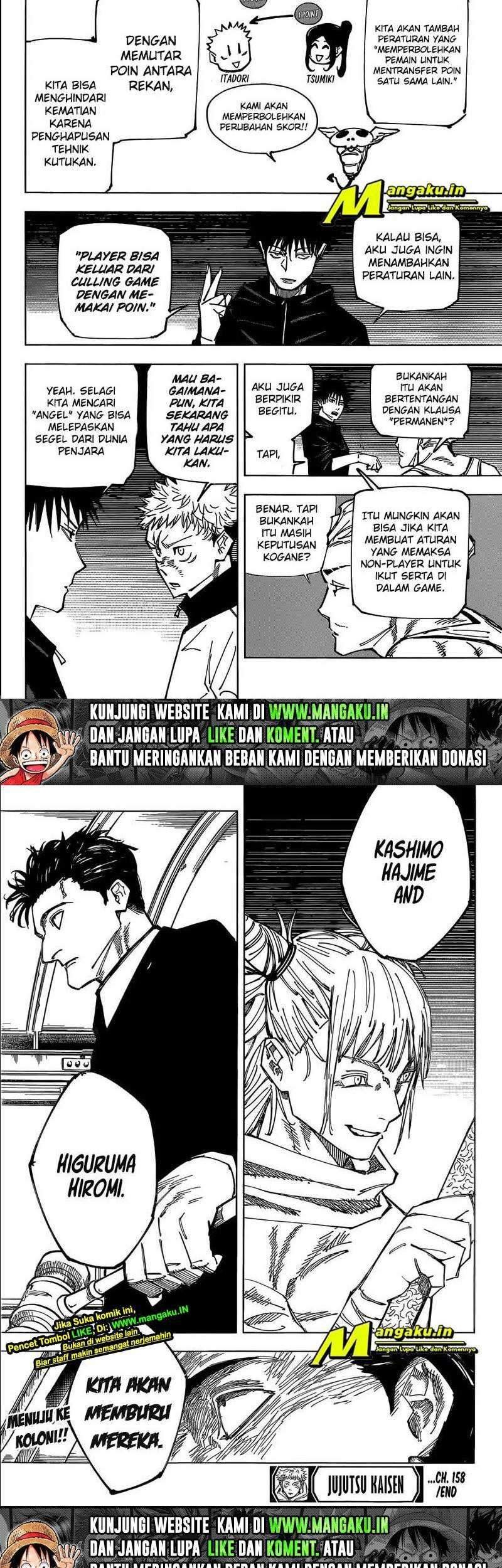 Jujutsu Kaisen Chapter 158 Gambar 11
