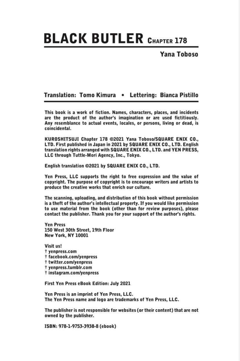 Kuroshitsuji Chapter 178 Gambar 15