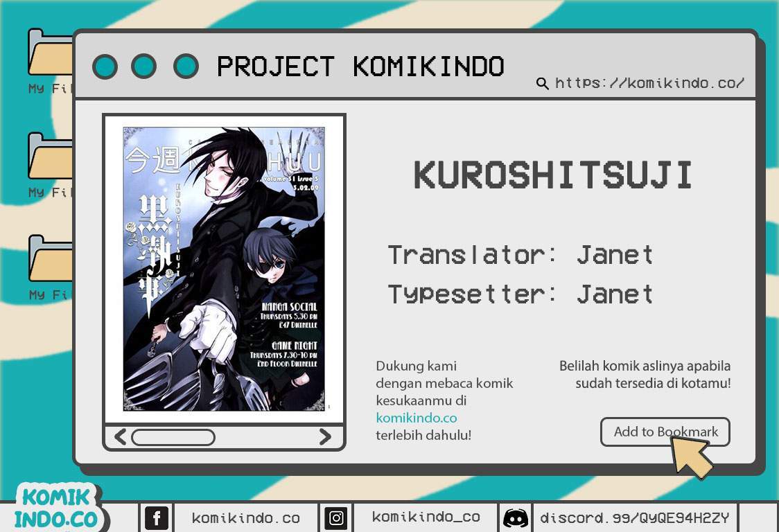 Komik Kuroshitsuji Chapter 172 gambar nomor 1