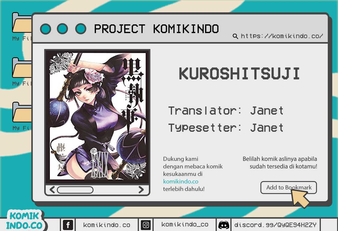 Komik Kuroshitsuji Chapter 156 gambar nomor 1