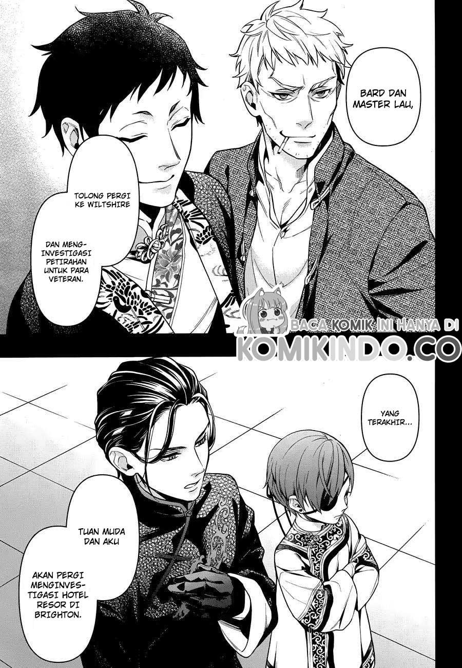 Kuroshitsuji Chapter 153 Gambar 15