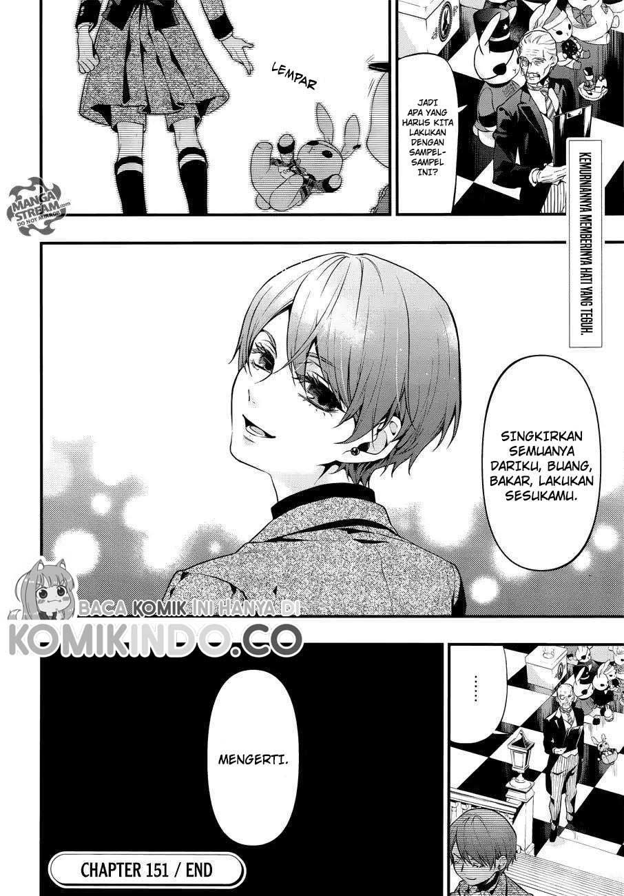 Kuroshitsuji Chapter 151 Gambar 20