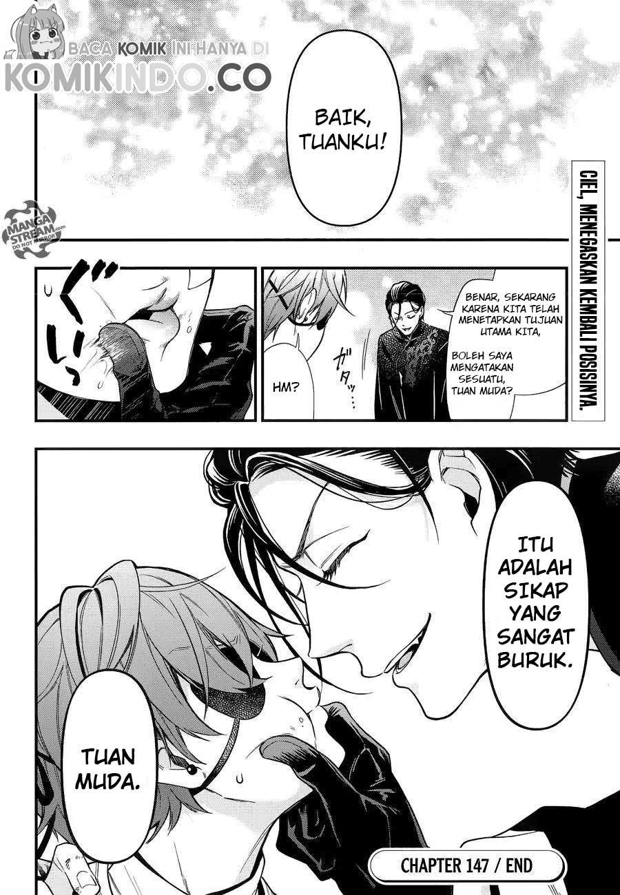 Kuroshitsuji Chapter 147 Gambar 28