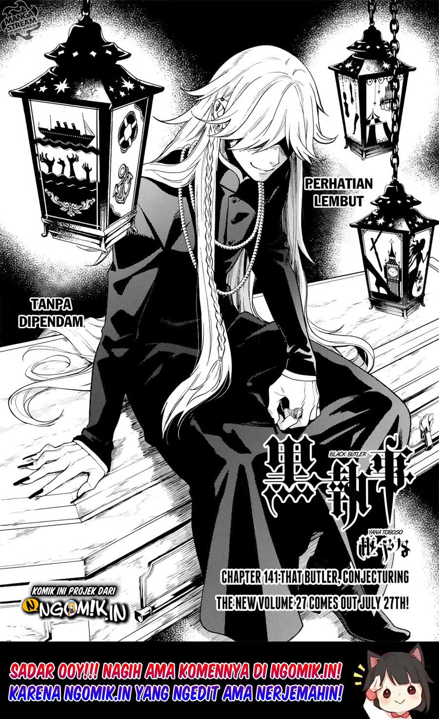 Manga Kuroshitsuji Chapter 141 gambar nomor 2