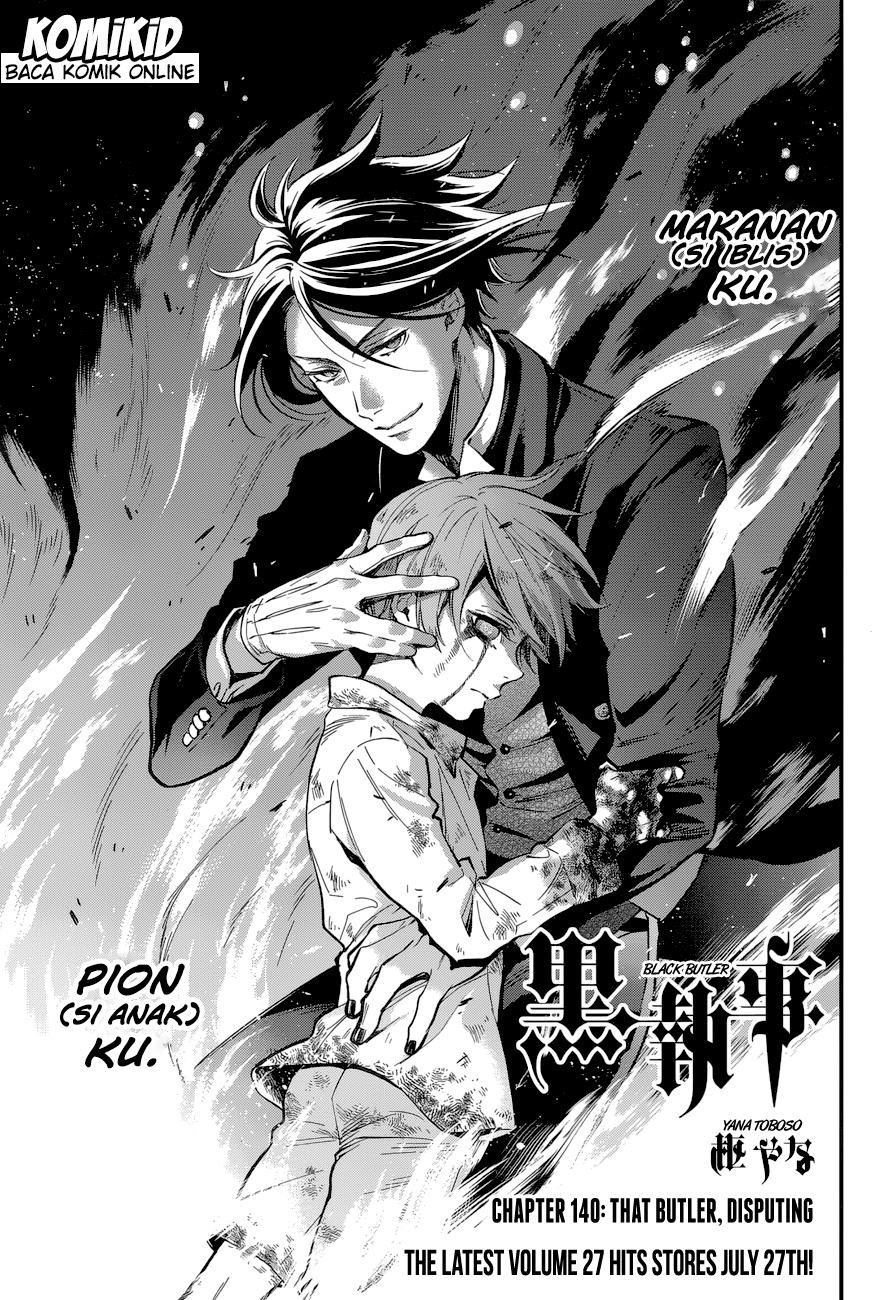 Manga Kuroshitsuji Chapter 140 gambar nomor 2