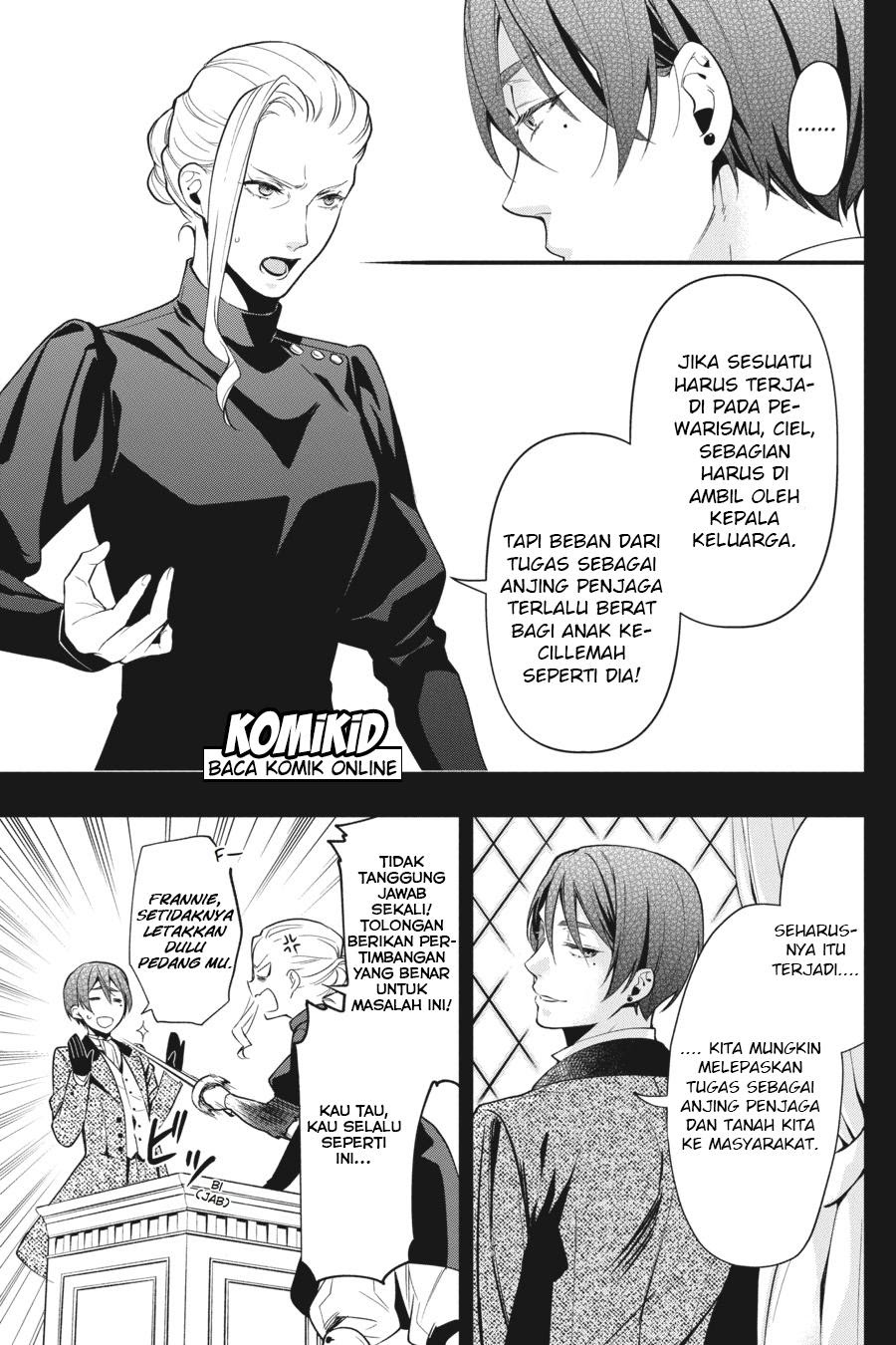 Kuroshitsuji Chapter 132 Gambar 6