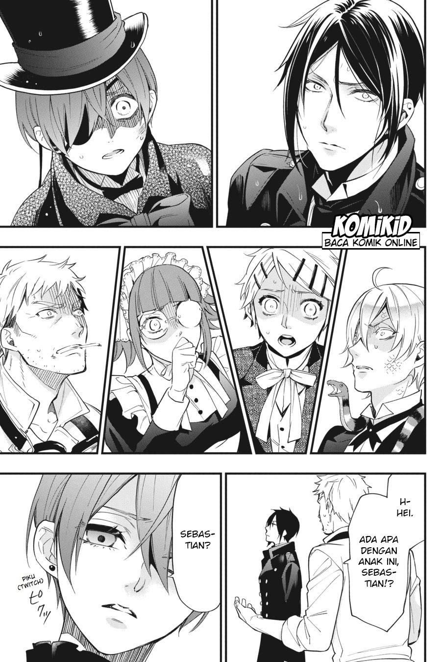 Kuroshitsuji Chapter 130 Gambar 5