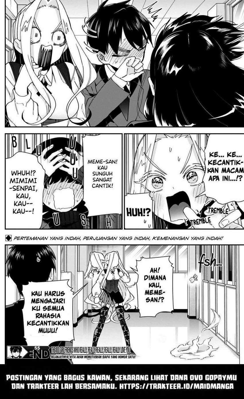 Kimi no Koto ga Dai Dai Dai Dai Daisuki na 100-ri no Kanojo Chapter 55 Gambar 22