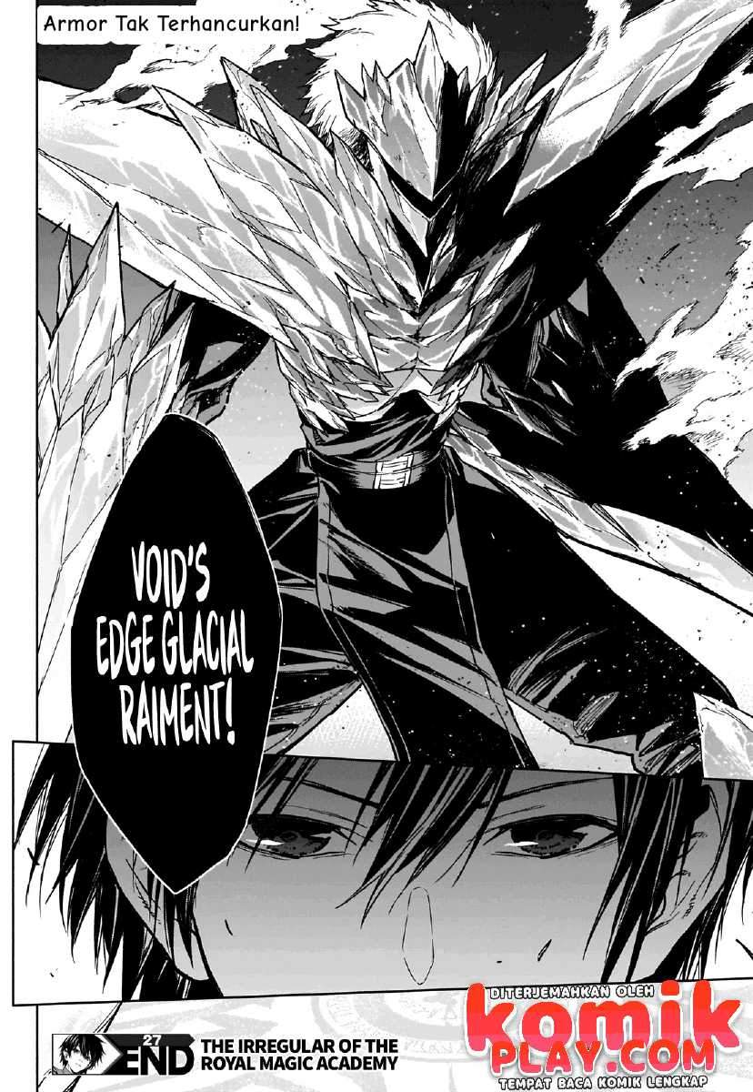 Ouritsu Mahou Gakuen no Saikasei: Slum Agari no Saikyou Mahoushi, Kizoku darake no Gakuen de Musou suru Chapter 27 Gambar 19