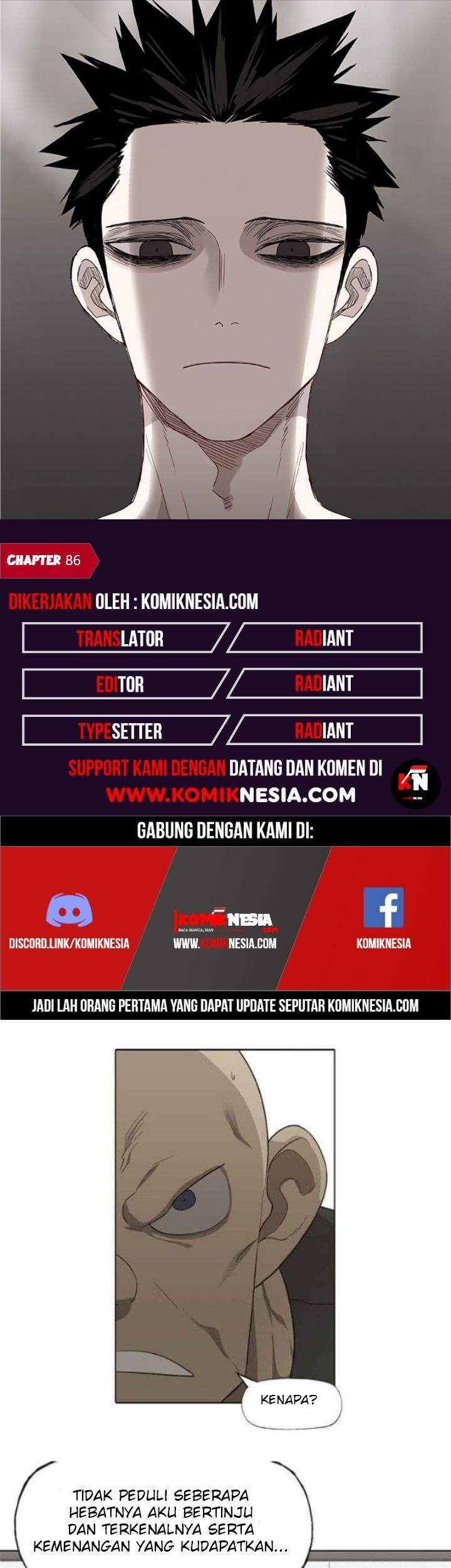 Komik The Boxer Chapter 86 gambar nomor 1