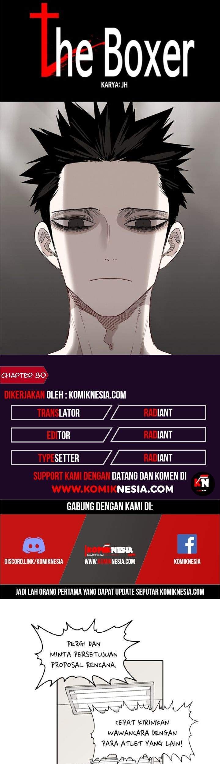 Komik The Boxer Chapter 80 gambar nomor 1