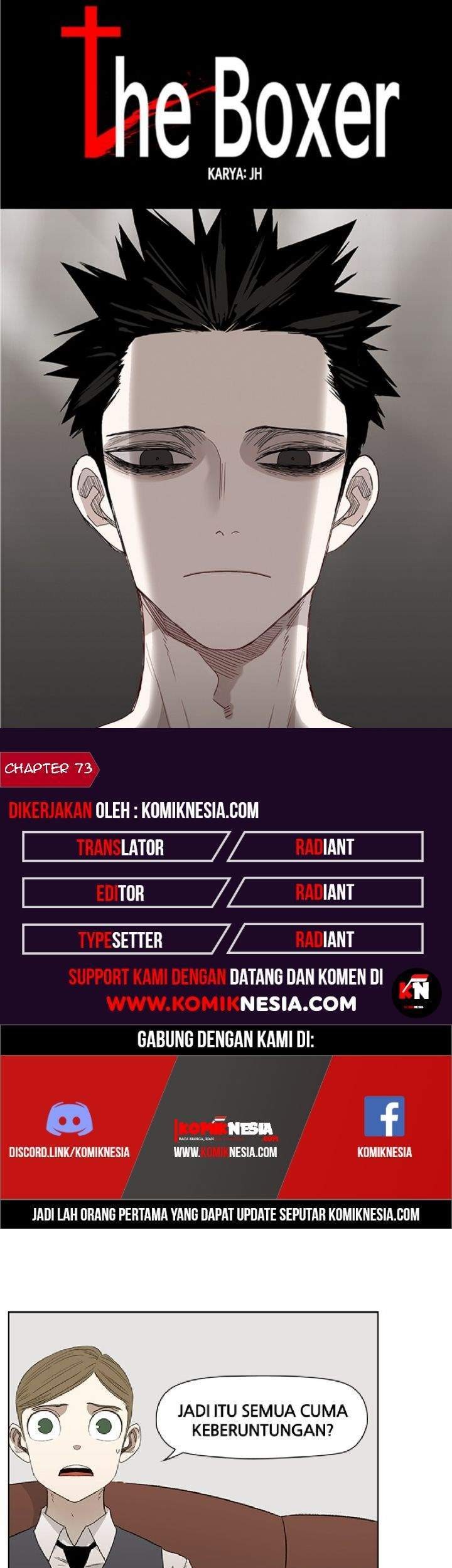 Komik The Boxer Chapter 73 gambar nomor 1