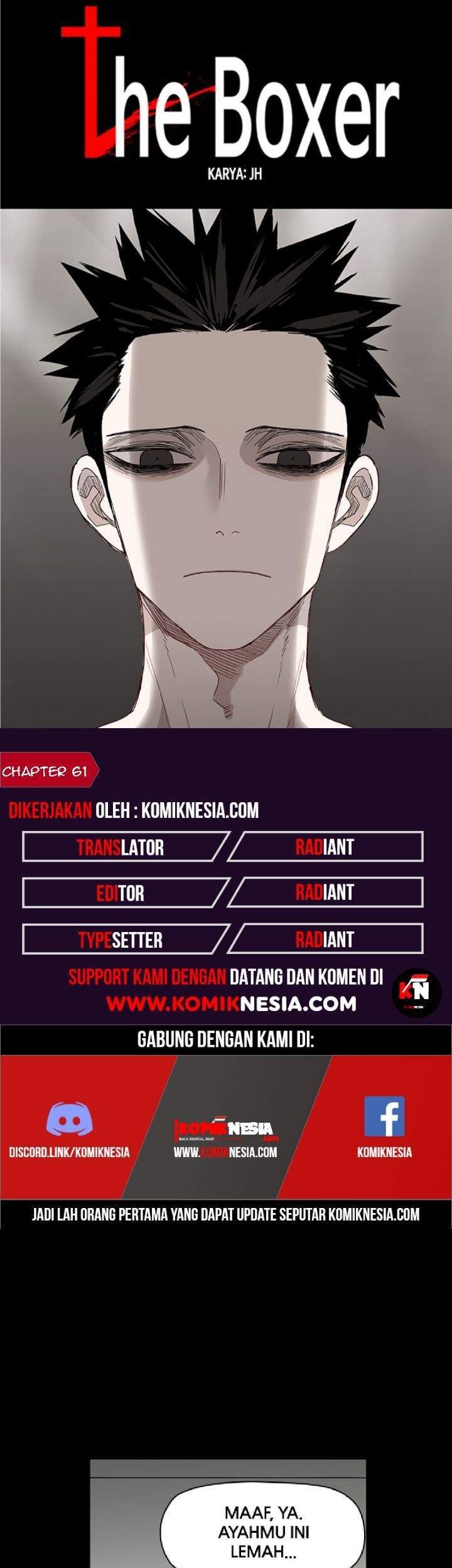 Komik The Boxer Chapter 61 gambar nomor 1
