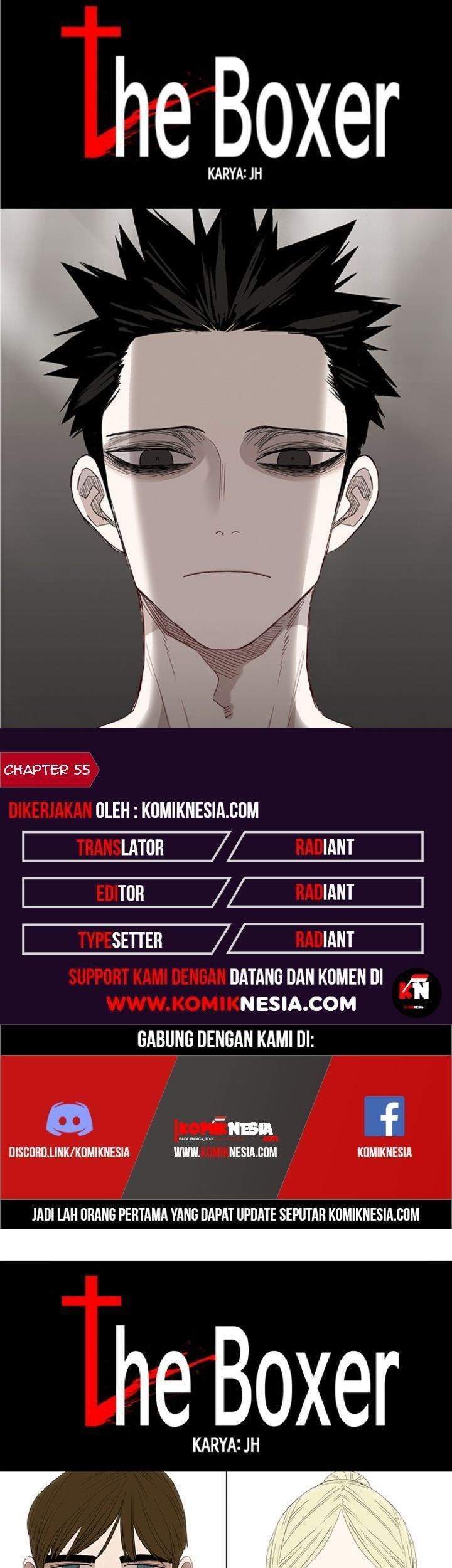 Komik The Boxer Chapter 55 gambar nomor 1