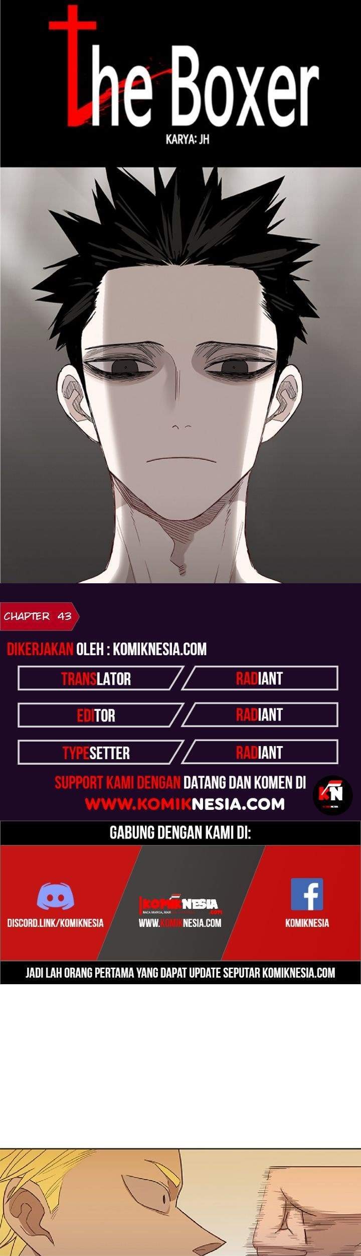 Komik The Boxer Chapter 43 gambar nomor 1