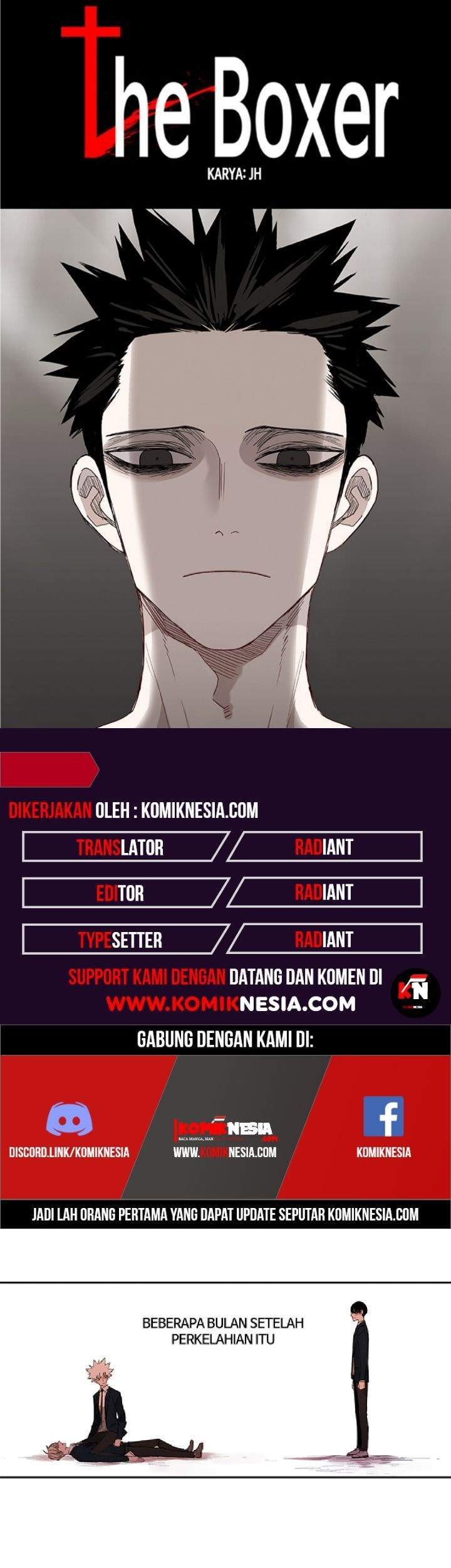 Komik The Boxer Chapter 33 gambar nomor 1