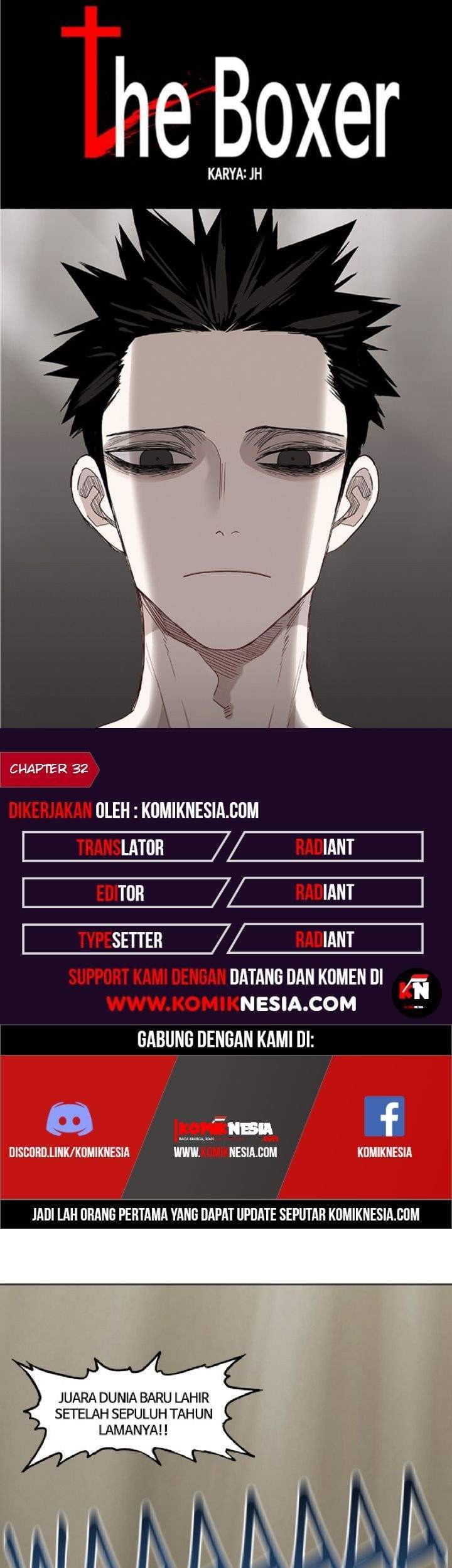 Komik The Boxer Chapter 32 gambar nomor 1
